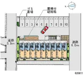 ★手数料０円★福岡市西区姪の浜５丁目　月極駐車場（LP）